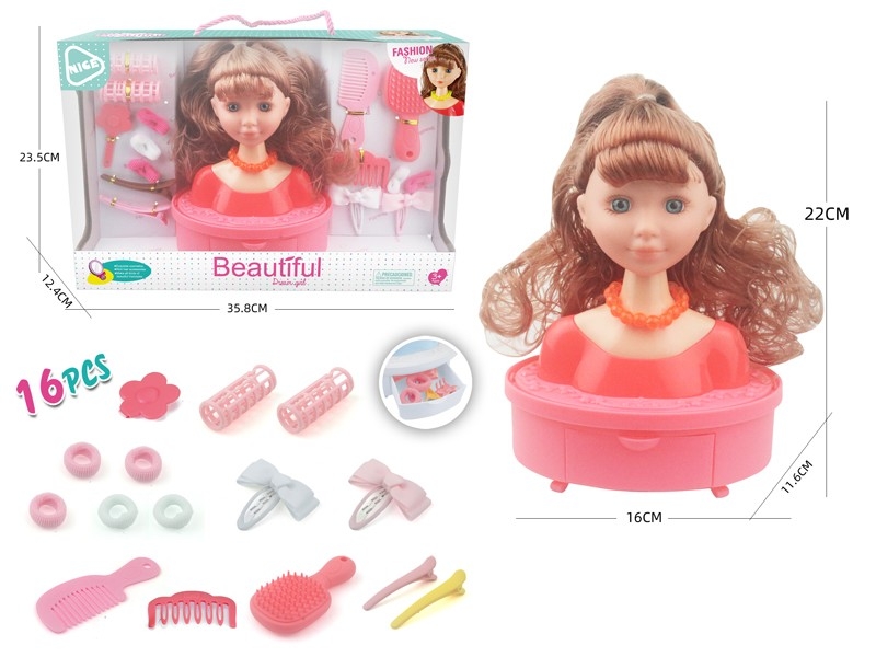 Doll HEAD W/ACCESSORIES - HP1166089