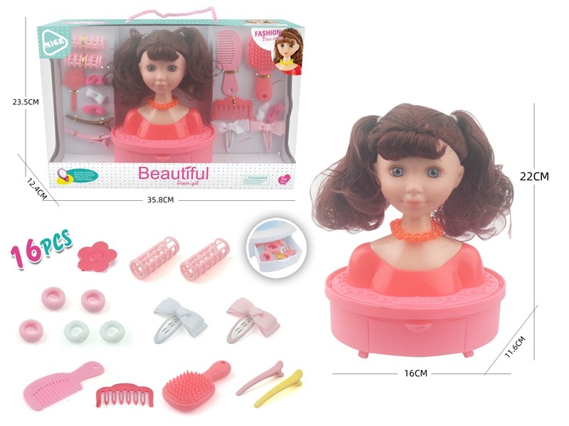 Doll HEAD W/ACCESSORIES - HP1166092