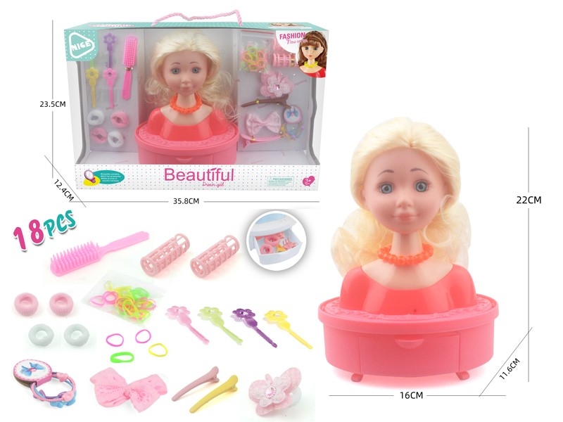 Doll HEAD W/ACCESSORIES - HP1166093