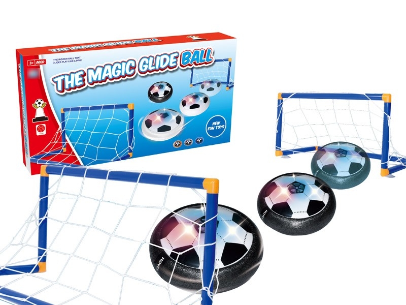 B/O SUSPENSION OF FOOTBALL W/LIGHT，NOT INCLUDE BATTERY WHITE & BLACK - HP1166318