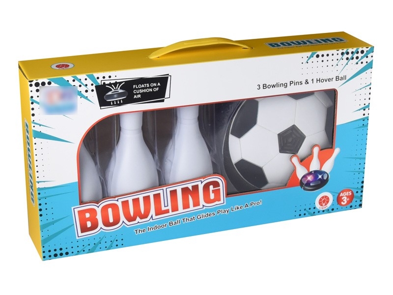 B/O SUSPENSION OF FOOTBALL W/LIGHT，NOT INCLUDE BATTERY WHITE & BLACK - HP1166320