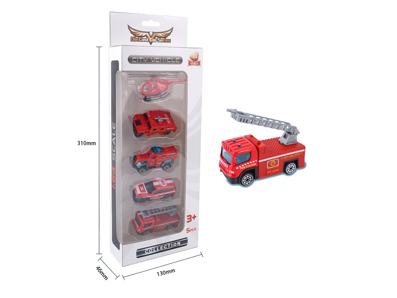 1:64 FREE WAY DIE CAST  FIRE TRUCK - HP1166333