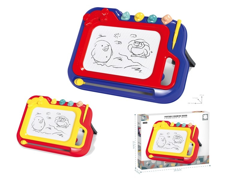 MAGNETIC DRAWING BOARD RED/DARK BLUE - HP1166340