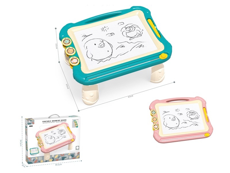 2 IN 1 MAGNETIC DRAWING BOARD BLUE/PINK - HP1166352