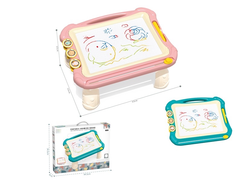 2 IN 1 COLOR MAGNETIC DRAWING BOARD BLUE/PINK - HP1166353