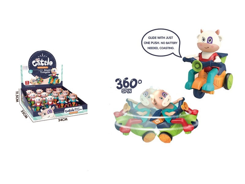 STUNT TRICYCLE 12PCS/DISPLAY - HP1166365