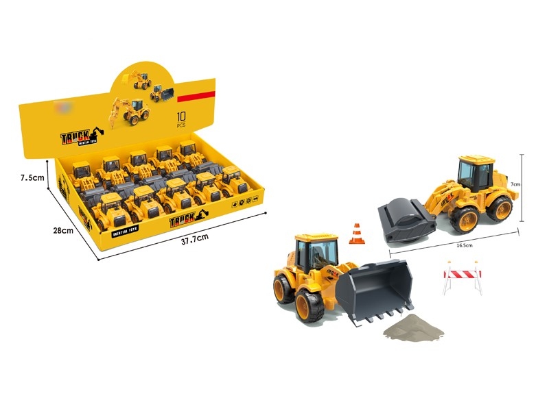 FRICTION CONSTRUCTION CAR 10PCS/DISPLAY - HP1166372
