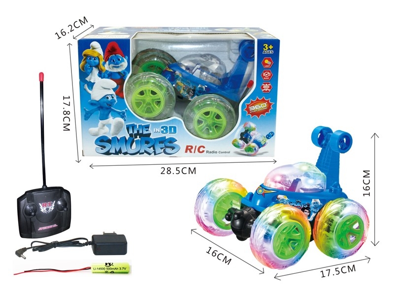 3.7V R/C STUNT CAR W/LIGHT & MUSIC - HP1166415