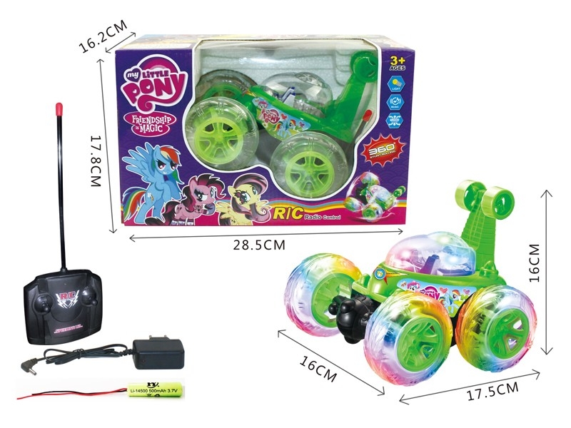 3.7V R/C STUNT CAR W/LIGHT & MUSIC - HP1166419