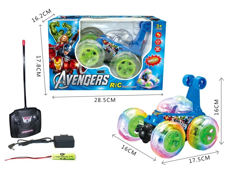 3.7V R/C STUNT CAR W/LIGHT & MUSIC - HP1166424