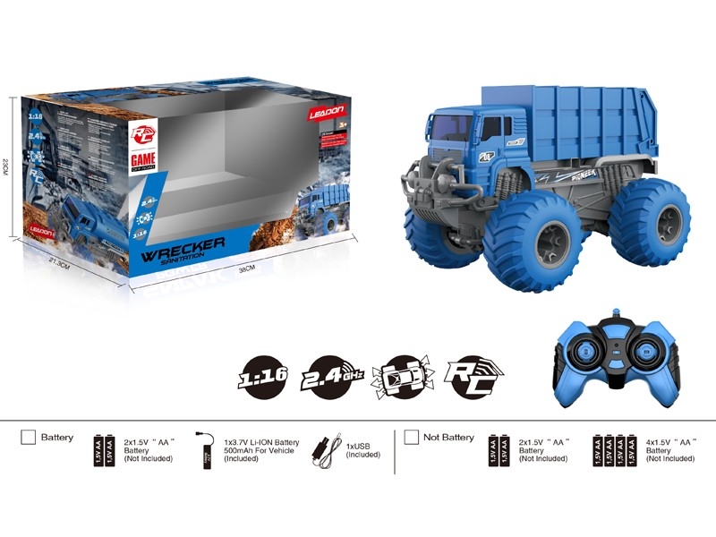 2.4G R/C SANITATION CAR - HP1166442