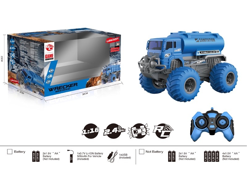 2.4G R/C SANITATION CAR - HP1166443