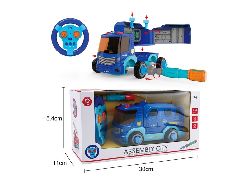 R/C ASSEMBLY POLICE CAR - HP1166570