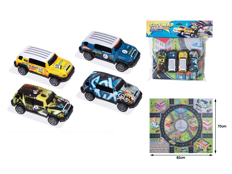 FREE WAY DIE CAST CAR SET - HP1166588