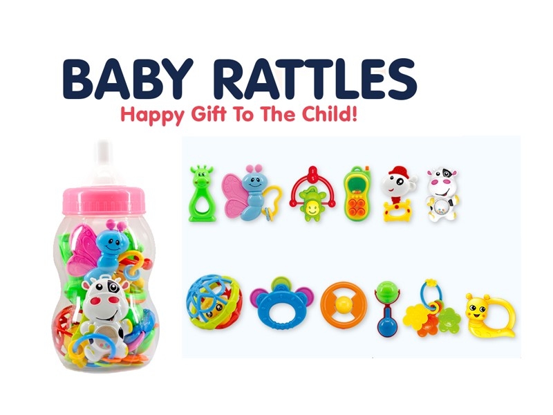 BABY RATTLES 12PCS - HP1166630