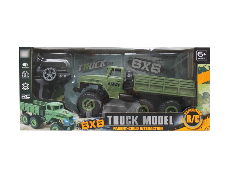 R/C 6-WHEEL CLIMBING CAR W/LIGHT - HP1166894