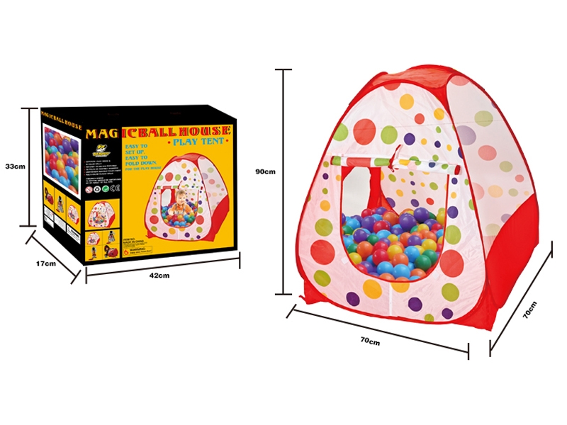 TENT W/BALL 50PCS - HP1167163
