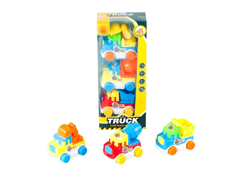 FRICTION CARTOON CAR 3PCS - HP1167213