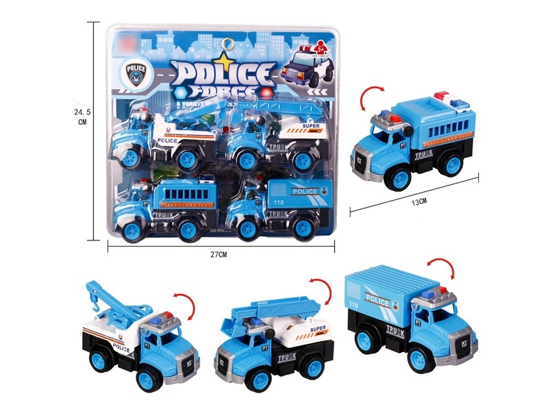 FRICTION POLICE CAR - HP1167370