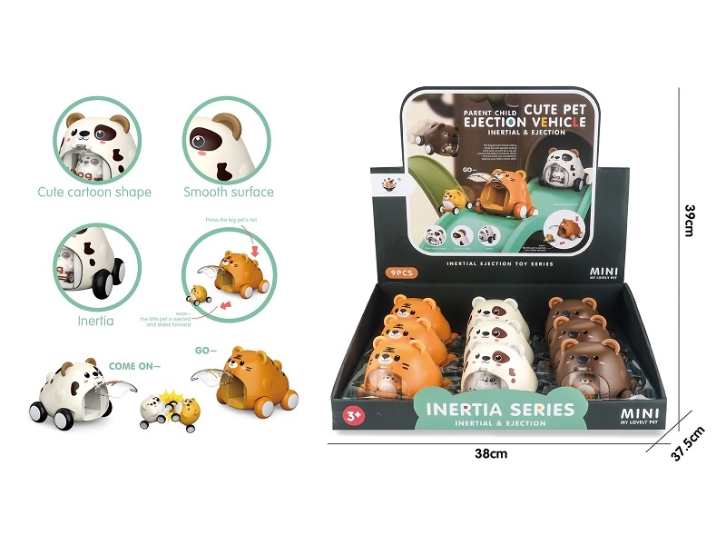 CARTOON TOY WITH EJECTION CAR FUNTION - HP1167386