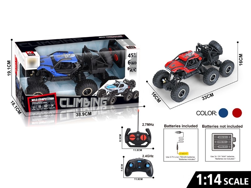 1:14 R/C CLIMBING CAR，NOT INCLUDED BATTERY - HP1167437
