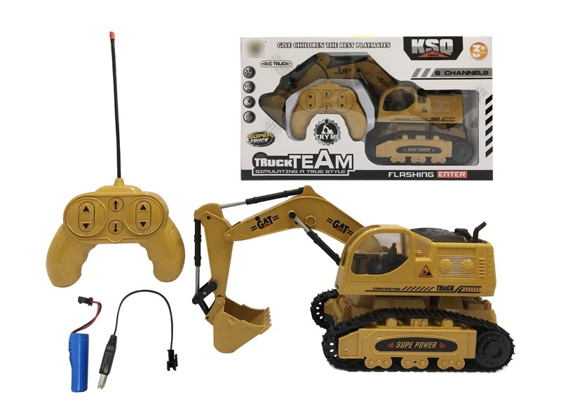1:12 6FUNCTION R/C CONSTRUCTION CAR，INCLUDED BATTERY - HP1167440