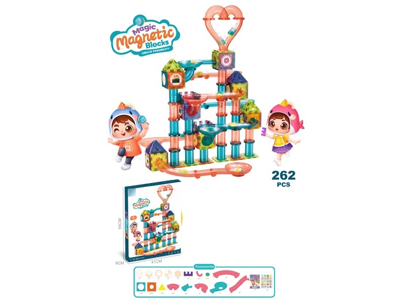 MAGNETIC BUILDING BLOCKS 262PCS - HP1168546