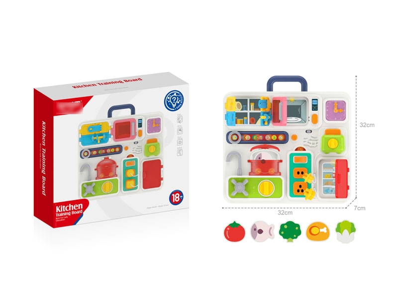 LITTLE CHEF BUSY BOARD W/LIGHT & MUSIC - HP1168722