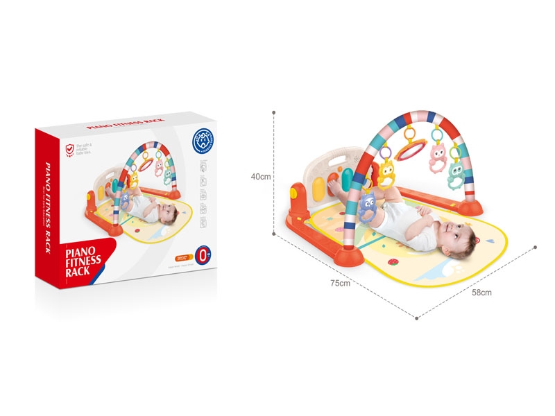 MULTIFUNCTION PIANO FITNESS RACK W/LIGHT & MUSIC - HP1168723