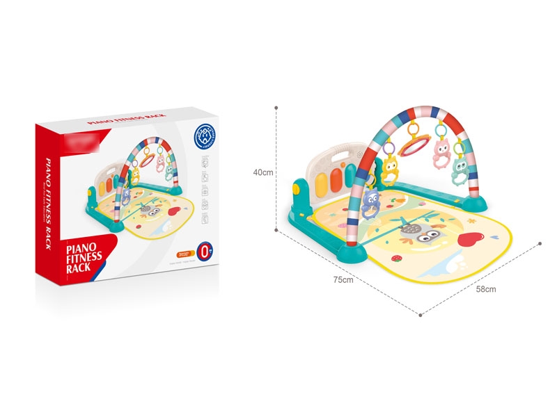 MULTIFUNCTION PIANO FITNESS RACK W/LIGHT & MUSIC - HP1168724