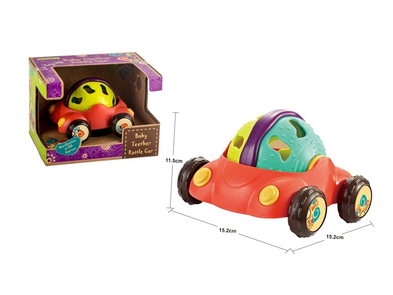 BABY TEETHER RATTLE CAR - HP1168832
