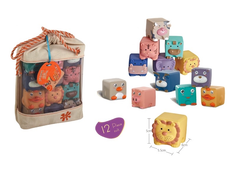 SOFT BUILDING BLOCK 12PCS - HP1168839