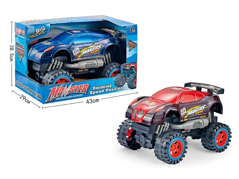 FRICTION CAR，BLUE/RED - HP1169269