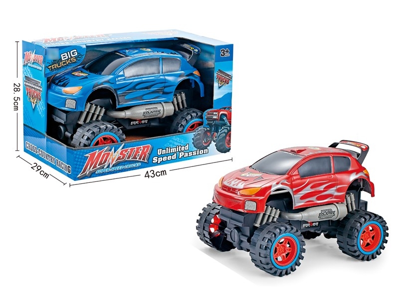 FRICTION CAR，BLUE/RED - HP1169270