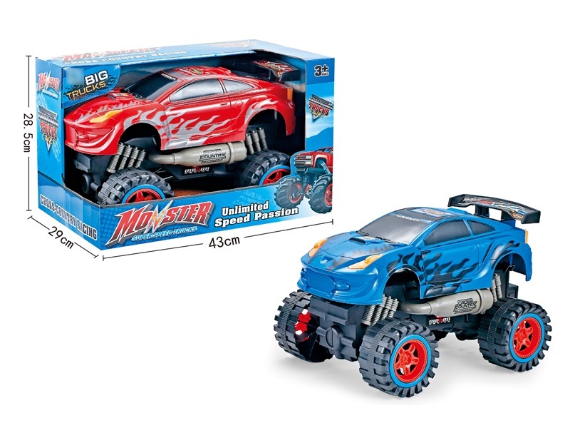 FRICTION CAR，BLUE/RED - HP1169271