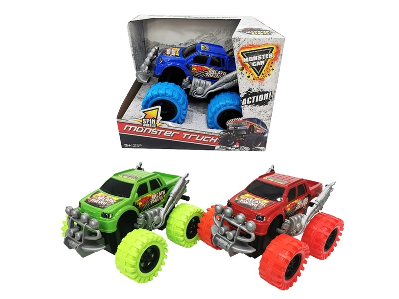 FRICTION CAR，BLUE/RED/GREEN - HP1169273