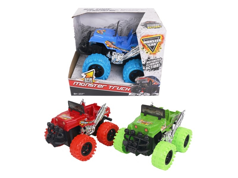 FRICTION CAR，BLUE/RED/GREEN - HP1169274