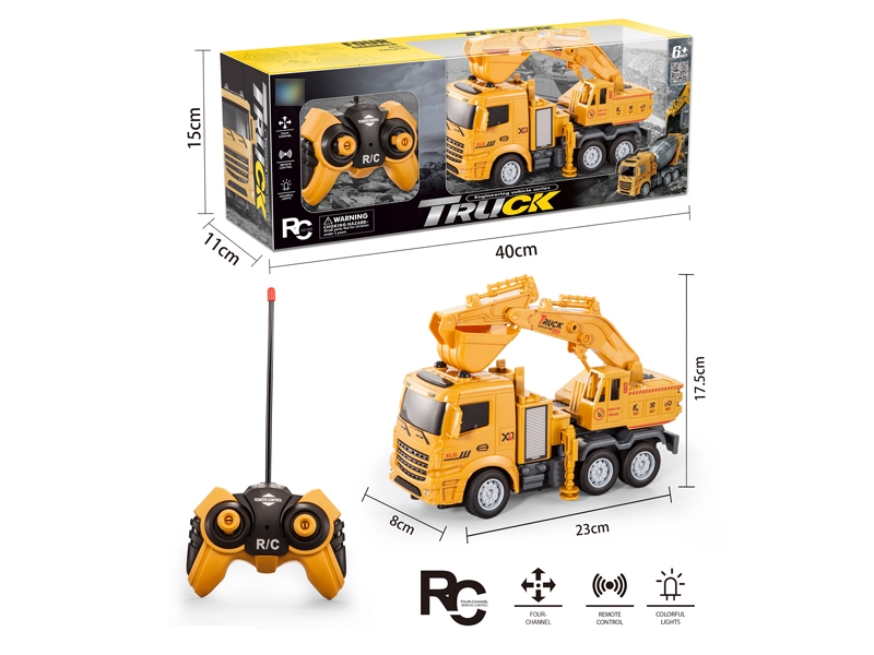 R/C CONSTRUCTION CAR，NOT INCLUDED BATTERY - HP1169387