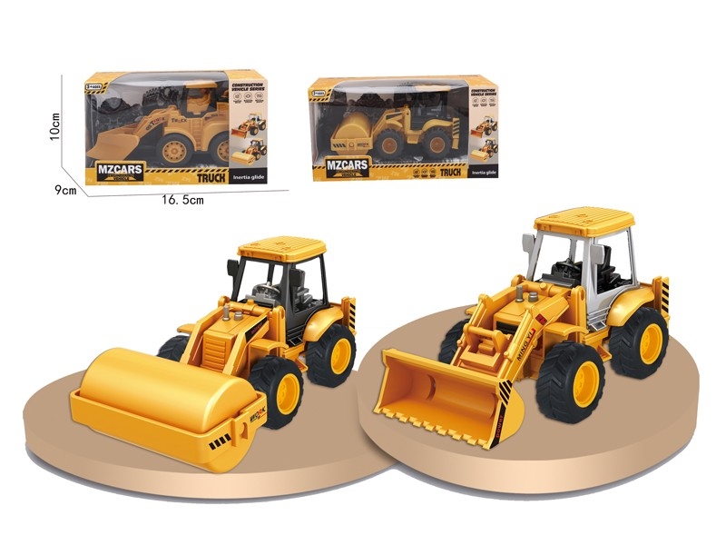 FRICTION DIE CAST CONSTRUCTION CAR，2ASST - HP1170163
