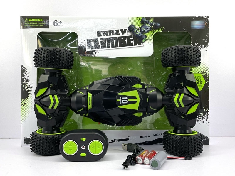 1:14 2.4G FULL FUNCTION R/C STUNT CAR W/SOUND - HP1170195