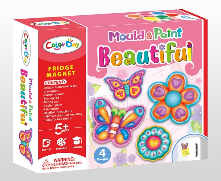DIY PLASTER PAINTING FRIDGE MAGNET - HP1170517