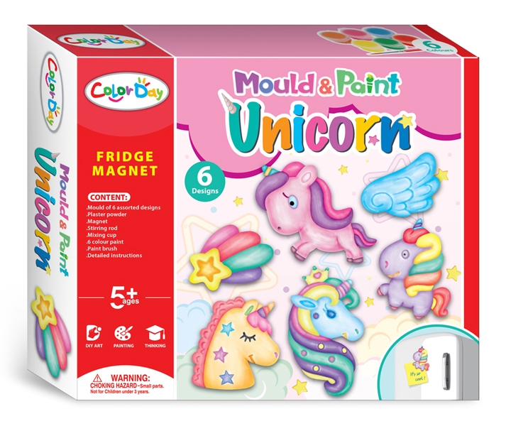 DIY PLASTER PAINTING FRIDGE MAGNET - HP1170524