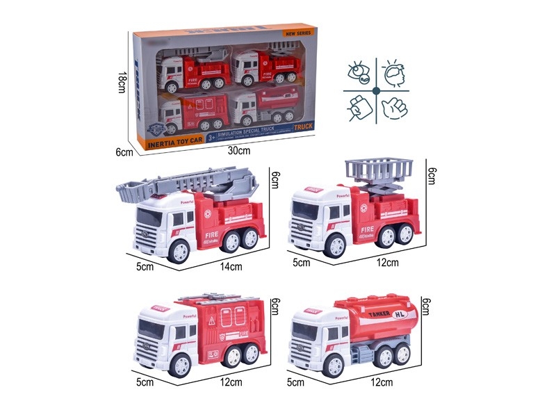 FRICTION FIRE TRUCK - HP1170760