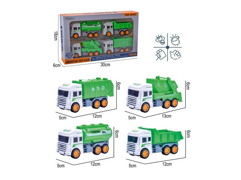 FRICTION SANITATION TRUCK - HP1170761