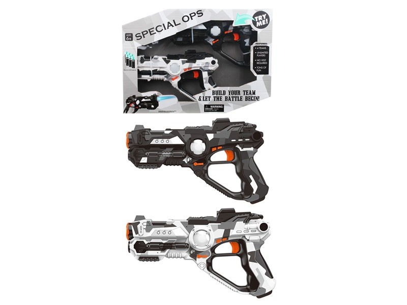 B/O LASER GUN W/LIGHT & SOUND & SHAKE - HP1172211