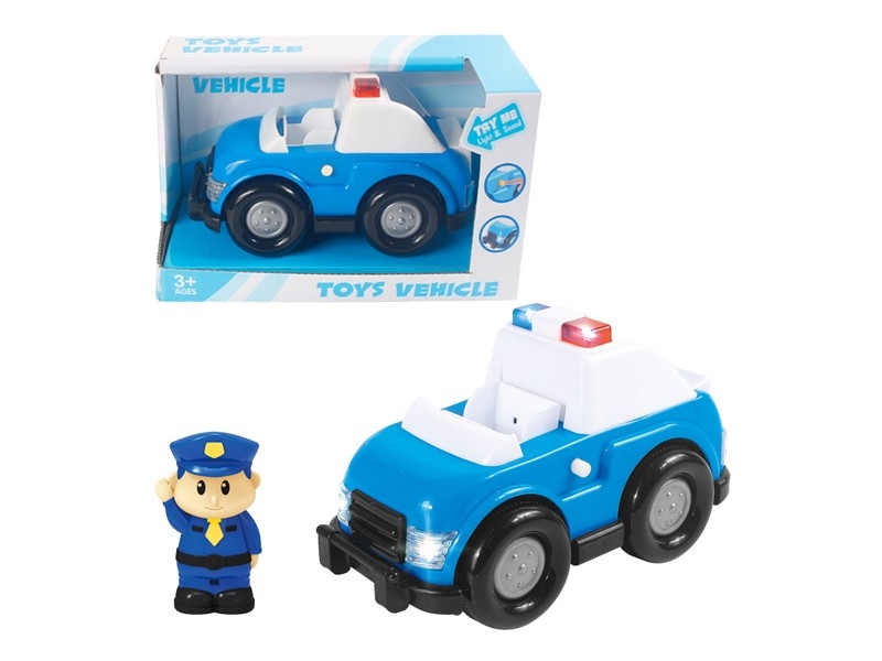 FREE WAY POLICE CAR W/LIGHT & MUSIC - HP1172344