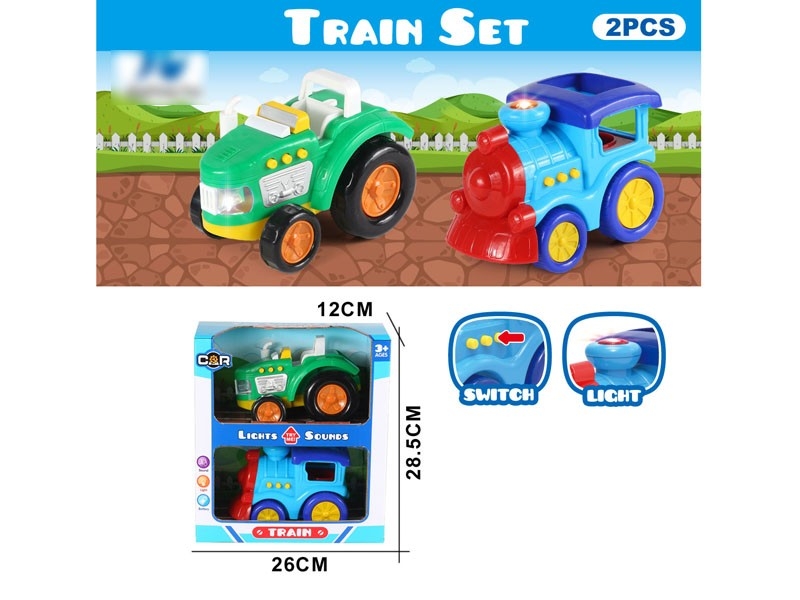FREE WAY CARTOON CAR W/LIGHT & MUSIC - HP1172348
