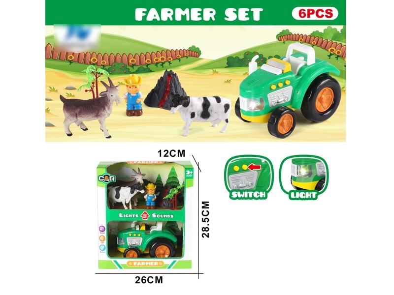 FREE WAY FARMER TRUCK W/LIGHT & MUSIC - HP1172350