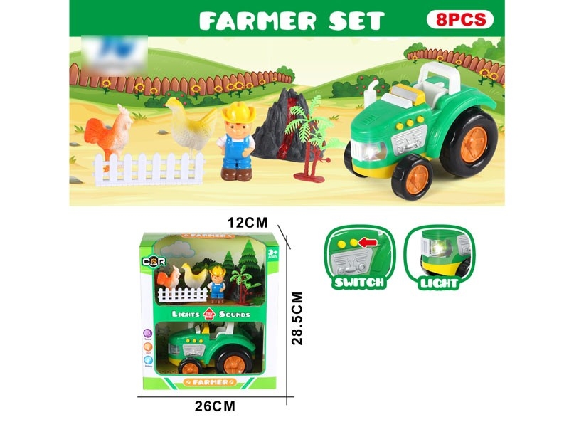 FREE WAY FARMER TRUCK W/LIGHT & MUSIC - HP1172351