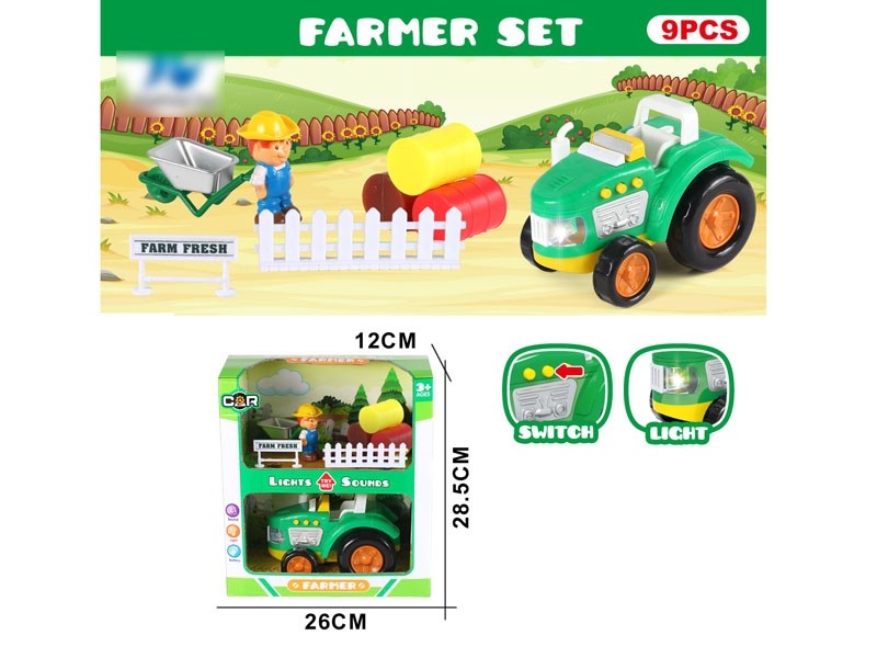 FREE WAY FARMER TRUCK W/LIGHT & MUSIC - HP1172352
